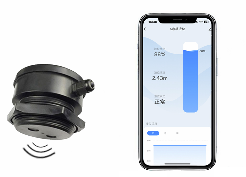 无线超声波液位传感器
